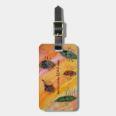 You're UnbeLEAFable - Kinder kunst voor CHOC Bagagelabel (Voorkant verticaal)