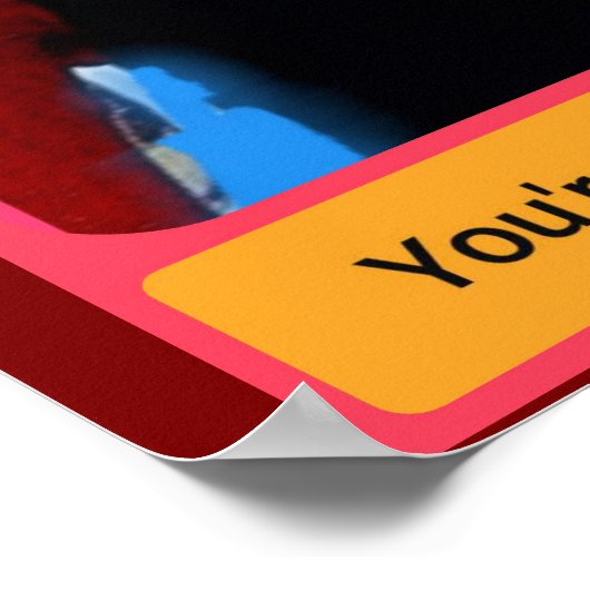 You're Under Arrest Sheriff Poster (Hoek)