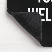 You're Welcome, Funny, Jokes, Sarcastic Muismat (Hoek)