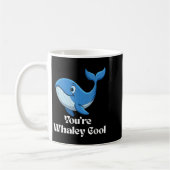 You're Whaley Cool Whale Men Women Kids  Koffiemok (Links)