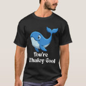 You're Whaley Cool Whale Men Women Kids  T-shirt (Voorkant)