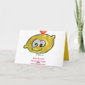 Your're Mijn HoofdKaart van de Liefde van Feestdagen Kaart (Achterkant)