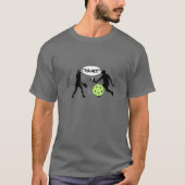 "YOURS!" [pickleball humor] T-shirt (Voorkant)