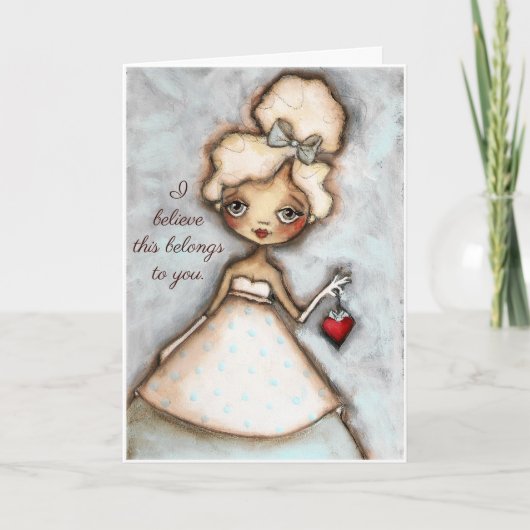 Yours -  Valentijn Feestdagen Kaart (Voorkant)