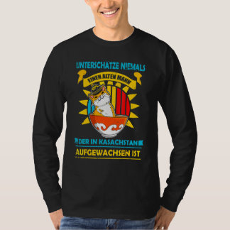 Yourta Republiek Kazachstan Qazaqstan Kazachse vla T-shirt