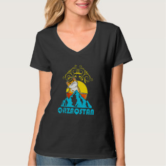 Yourta Republiek Kazachstan Qazaqstan Kazachse vla T-shirt