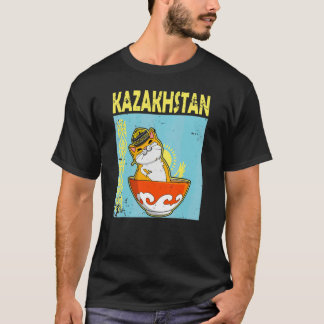 Yourta Republiek Kazachstan Qazaqstan Kazachse vla T-shirt