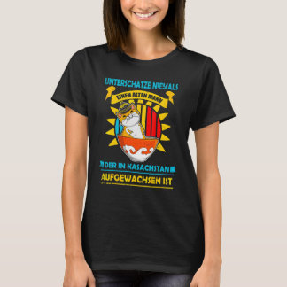 Yourta Republiek Kazachstan Qazaqstan Kazachse vla T-shirt
