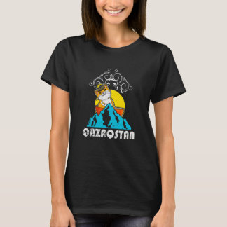 Yourta Republiek Kazachstan Qazaqstan Kazachse vla T-shirt
