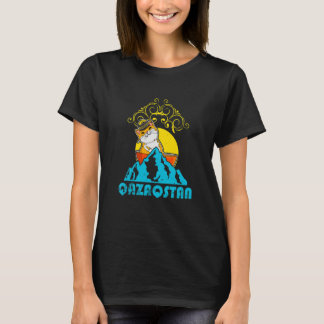 Yourta Republiek Kazachstan Qazaqstan Kazachse vla T-shirt