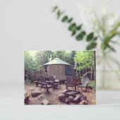 Yourte Briefkaart (Staand voorkant)