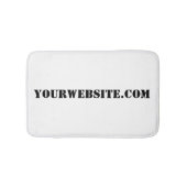 YourWebSite.com Badmat (Voorkant)