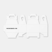 YourWebSite.com Bedankdoosjes (Uitgevouwen)