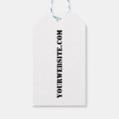 YourWebSite.com Cadeaulabel (Voorkant)