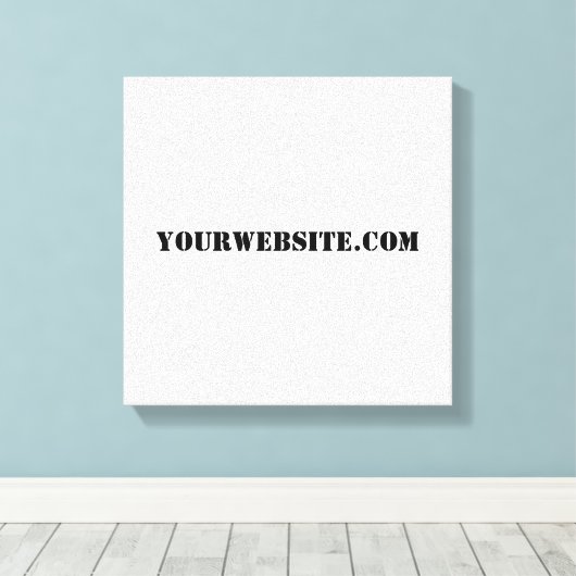 YourWebSite.com Canvas Afdruk (Insitu (Houten vloer))
