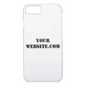 YourWebSite.com Case-Mate iPhone Case (Achterkant)