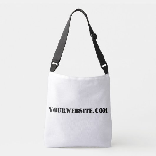 YourWebSite.com Crossbody Tas (Voorkant)