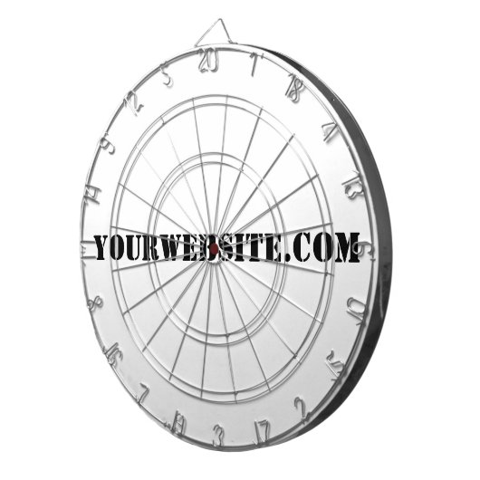 YourWebSite.com Dartbord (Voorkant Rechts)