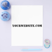 YourWebSite.com Flyer (Enkel)