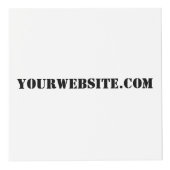 YourWebSite.com Fotokubus (Voorkant)