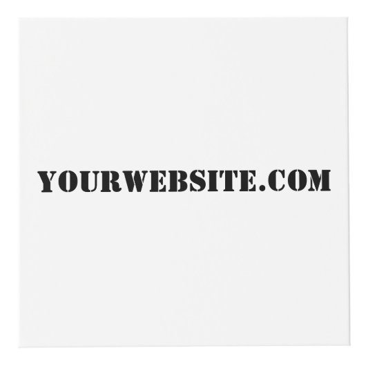 YourWebSite.com Fotokubus (Voorkant)