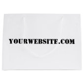 YourWebSite.com Groot Cadeauzakje (Voorkant)