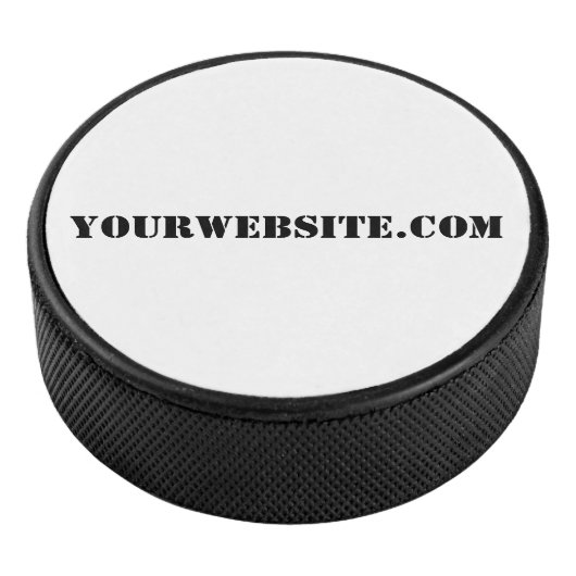 YourWebSite.com Hockey Puck (3/4)