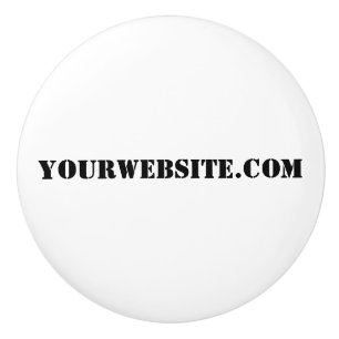 YourWebSite.com Keramische Knop
