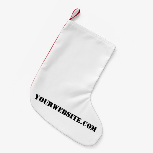 YourWebSite.com Kleine Kerstsok (Voorkant (Hangend))