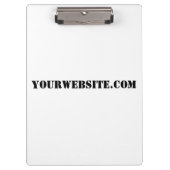 YourWebSite.com Klembord (Voorkant)