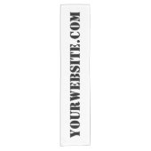 YourWebSite.com Korte Tafelloper (Voorkant)