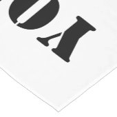 YourWebSite.com Korte Tafelloper (Hoek)
