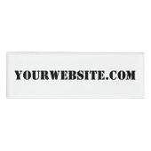 YourWebSite.com Naambadge (Voorkant)