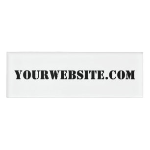YourWebSite.com Naambadge