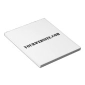 YourWebSite.com Notitieblok (Schuin)