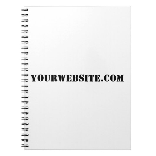 YourWebSite.com Notitieboek (Voorkant)
