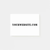 YourWebSite.com Post-it® Notes (Voorkant)