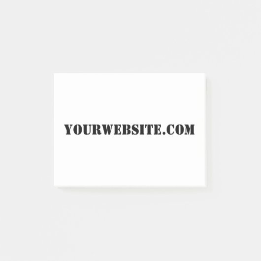 YourWebSite.com Post-it® Notes (Voorkant)