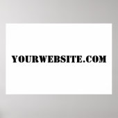 YourWebSite.com Poster (Voorkant)