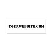 YourWebSite.com Rubberstempel (Afrduk)