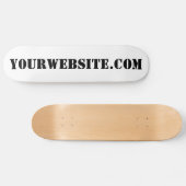 YourWebSite.com Skateboard (Horizontaal)