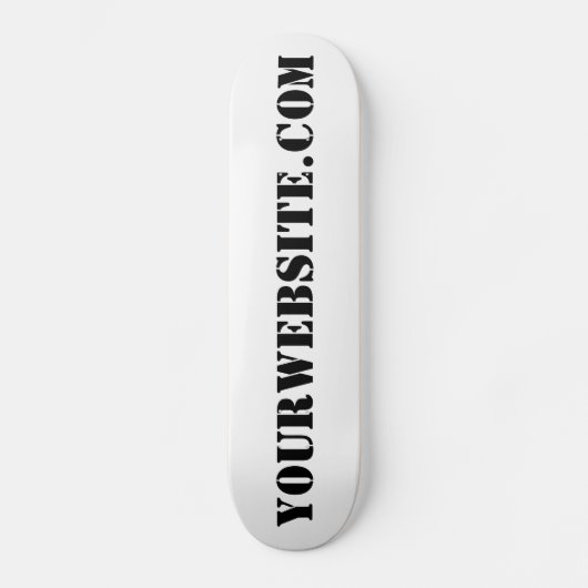 YourWebSite.com Skateboard (Voorkant)