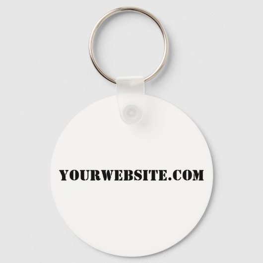 YourWebSite.com Sleutelhanger (Voorkant)