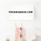 YourWebSite.com Spandoek (Insitu)