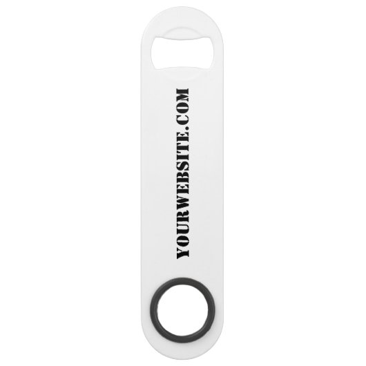 YourWebSite.com Speed Flessenopener (Voorkant)