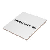 YourWebSite.com Tegeltje (Zijkant)