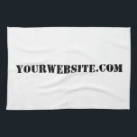 YourWebSite.com Theedoek<br><div class="desc">"YourWebSite.com"vervang het .com adres met uw adres van het Web. Voeg een andere slogan of tekst toe.</div>