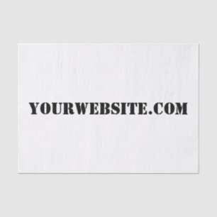 YourWebSite.com Tissuepapier