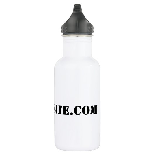 YourWebSite.com Waterfles (Rechts)