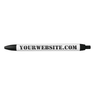 YourWebSite.com Zwarte Inkt Pen
